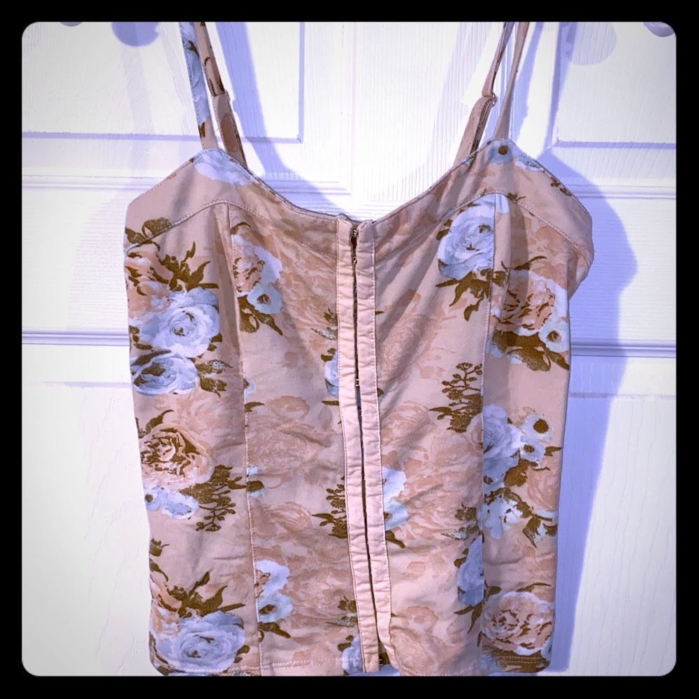 Front Clasp Crop Top